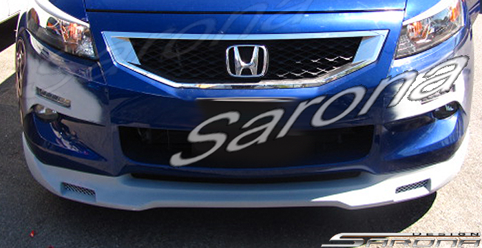 Custom Honda Accord  Coupe Front Add-on Lip (2008 - 2012) - $299.00 (Part #HD-008-FA)